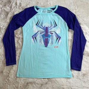 Marvel Champion RunDisney Black Widow Long Sleeve shirt. Women’s Medium